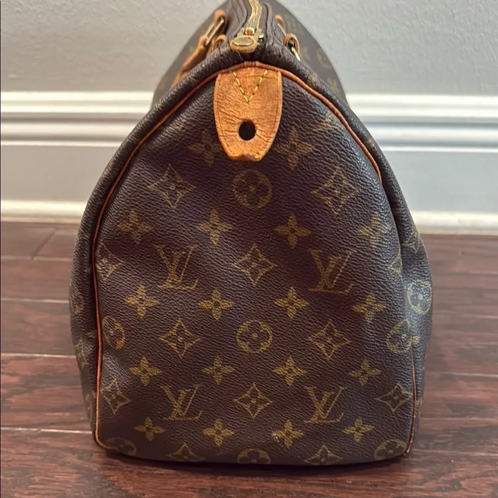 Louis Vuitton Speedy 35 Brown Monogram Bag